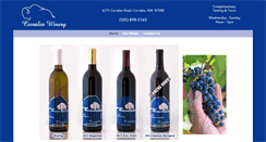 Desktop Screenshot of corraleswinery.com